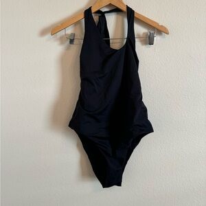 Zimmermann swimsuit black one piece
